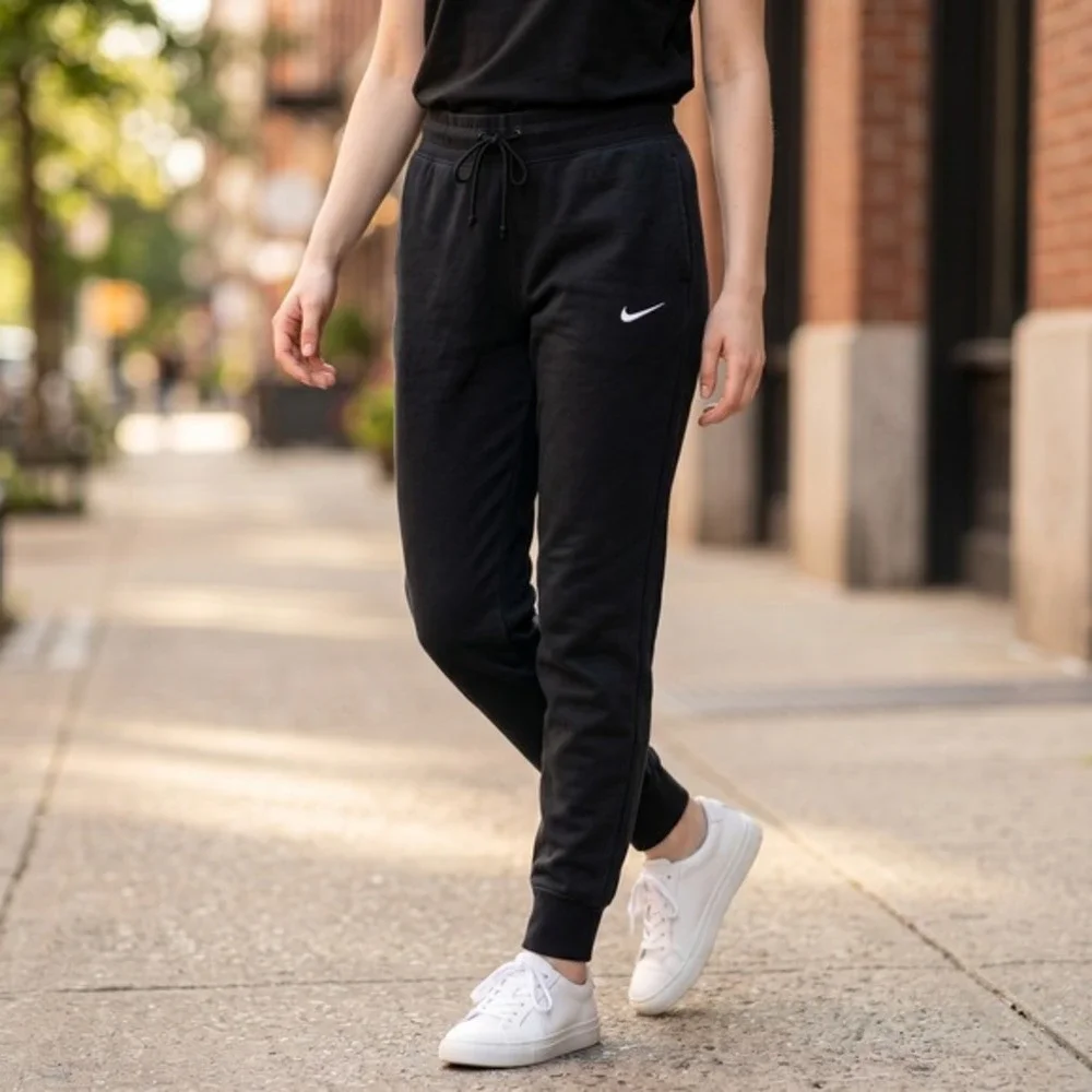 Nike Sportswear Club Fleece Joggers XS Black DQ5688-010‎ Women's Tapered Sweats